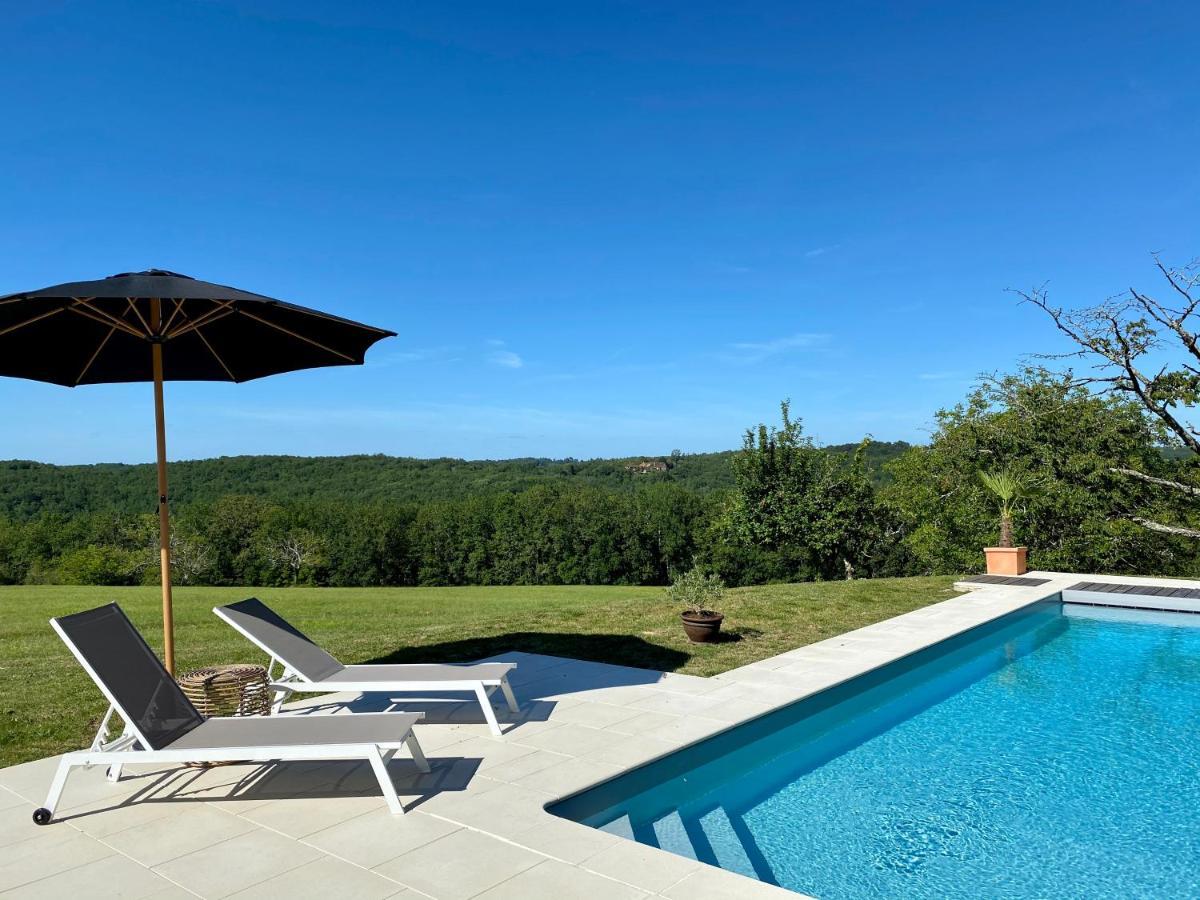 Domaine De Cazal - Chambres D'Hotes Avec Piscine Au Coeur De 26 Hectares De Nature Preservee Saint Cyprien Bagian luar foto