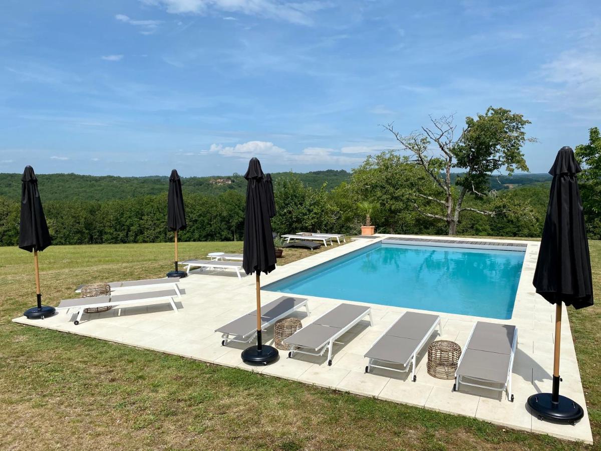 Domaine De Cazal - Chambres D'Hotes Avec Piscine Au Coeur De 26 Hectares De Nature Preservee Saint Cyprien Bagian luar foto