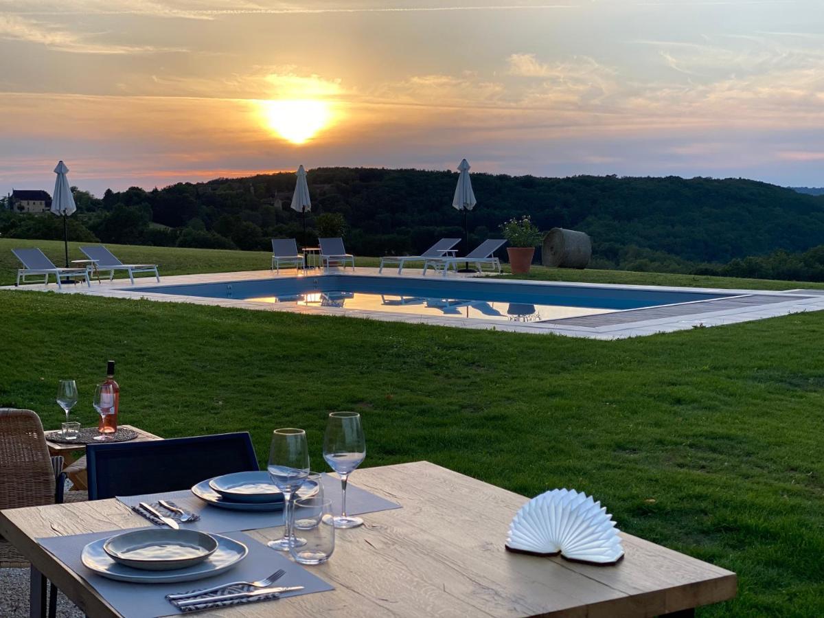 Domaine De Cazal - Chambres D'Hotes Avec Piscine Au Coeur De 26 Hectares De Nature Preservee Saint Cyprien Bagian luar foto