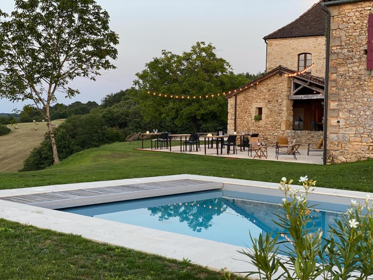 Domaine De Cazal - Chambres D'Hotes Avec Piscine Au Coeur De 26 Hectares De Nature Preservee Saint Cyprien Bagian luar foto